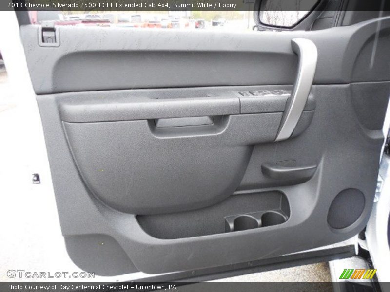 Summit White / Ebony 2013 Chevrolet Silverado 2500HD LT Extended Cab 4x4