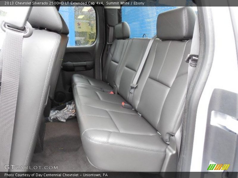Summit White / Ebony 2013 Chevrolet Silverado 2500HD LT Extended Cab 4x4