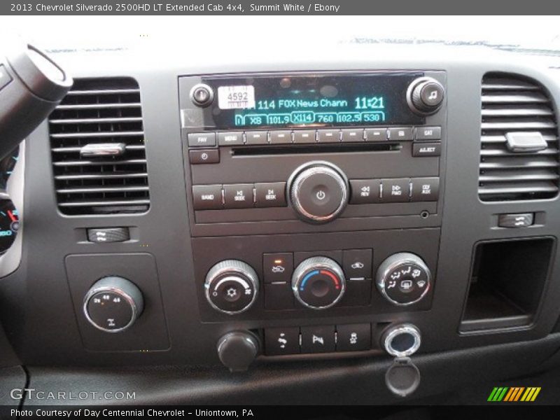 Summit White / Ebony 2013 Chevrolet Silverado 2500HD LT Extended Cab 4x4