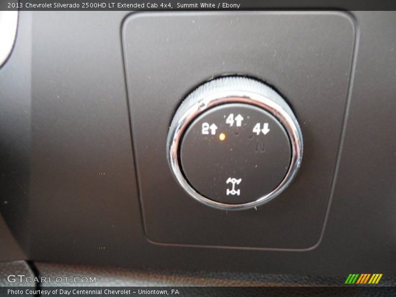 Summit White / Ebony 2013 Chevrolet Silverado 2500HD LT Extended Cab 4x4