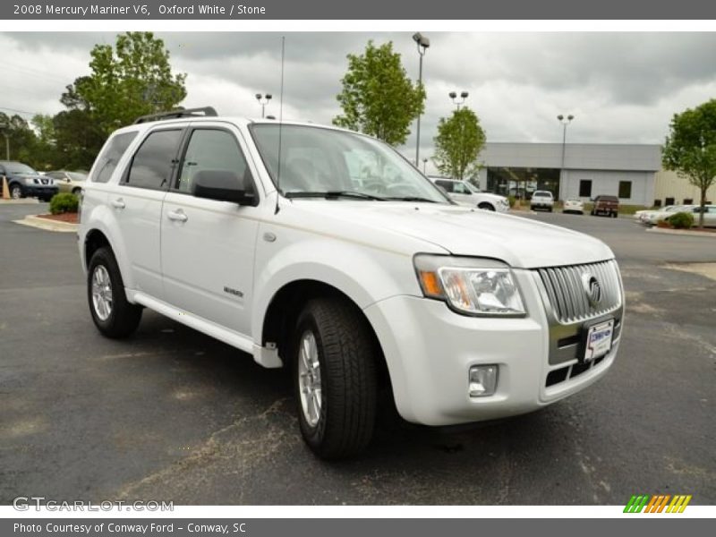 Oxford White / Stone 2008 Mercury Mariner V6