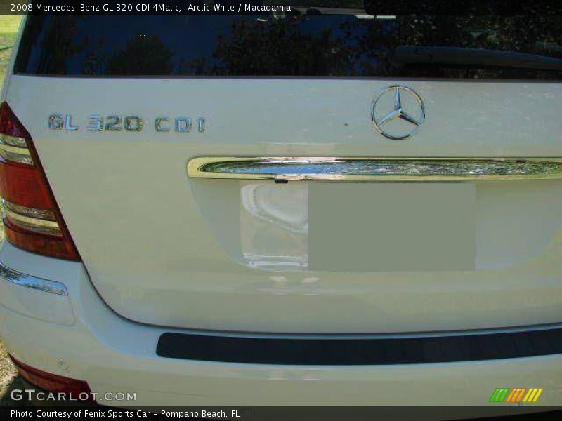 Arctic White / Macadamia 2008 Mercedes-Benz GL 320 CDI 4Matic