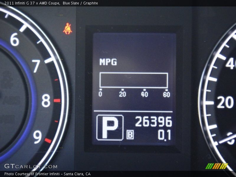 Blue Slate / Graphite 2011 Infiniti G 37 x AWD Coupe