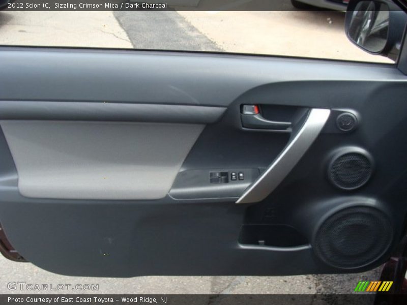 Sizzling Crimson Mica / Dark Charcoal 2012 Scion tC