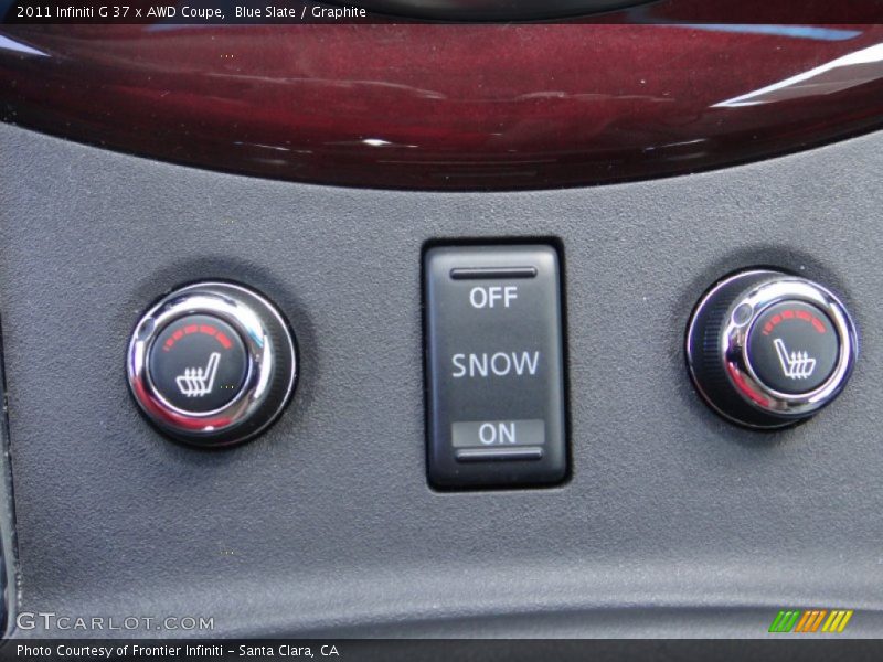 Blue Slate / Graphite 2011 Infiniti G 37 x AWD Coupe