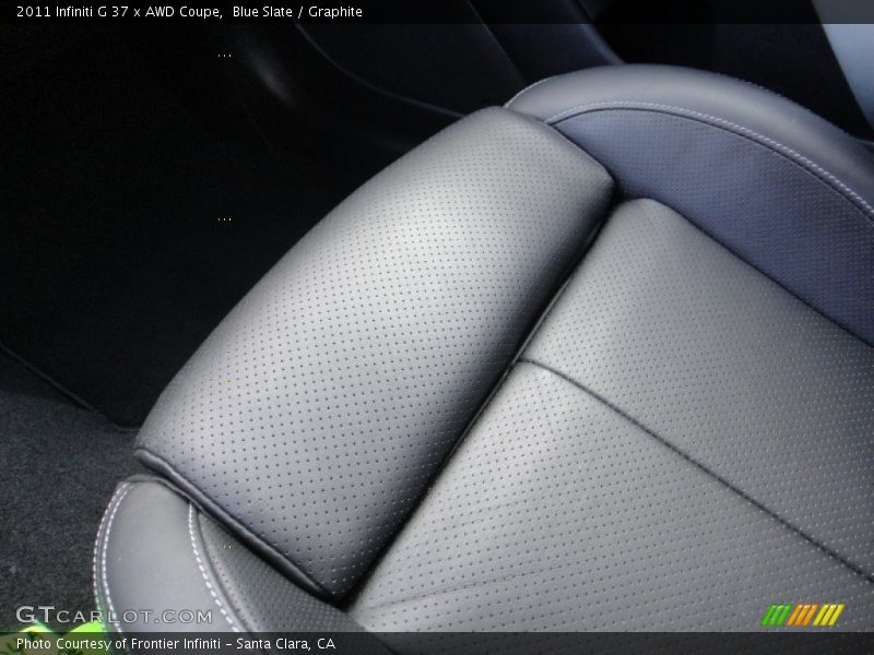 Blue Slate / Graphite 2011 Infiniti G 37 x AWD Coupe