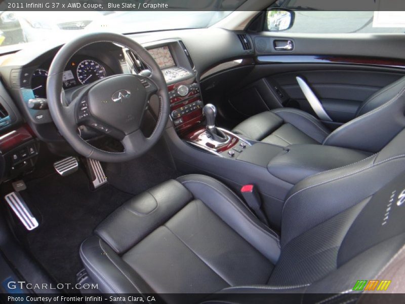 Blue Slate / Graphite 2011 Infiniti G 37 x AWD Coupe