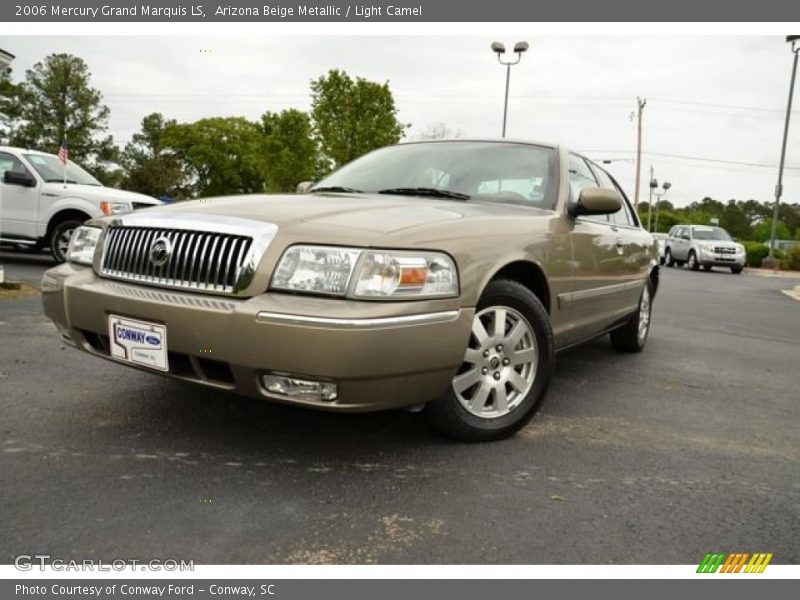 Arizona Beige Metallic / Light Camel 2006 Mercury Grand Marquis LS