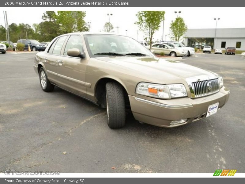 Arizona Beige Metallic / Light Camel 2006 Mercury Grand Marquis LS