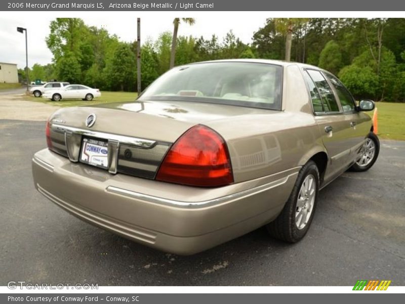 Arizona Beige Metallic / Light Camel 2006 Mercury Grand Marquis LS