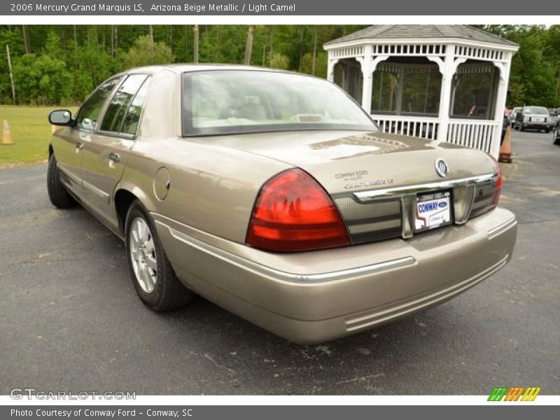 Arizona Beige Metallic / Light Camel 2006 Mercury Grand Marquis LS