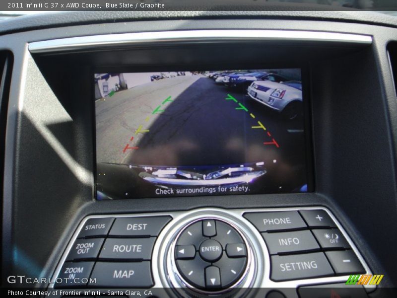 Blue Slate / Graphite 2011 Infiniti G 37 x AWD Coupe
