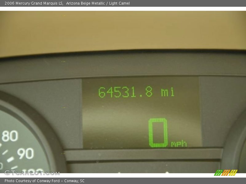 Arizona Beige Metallic / Light Camel 2006 Mercury Grand Marquis LS