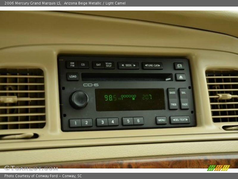 Audio System of 2006 Grand Marquis LS