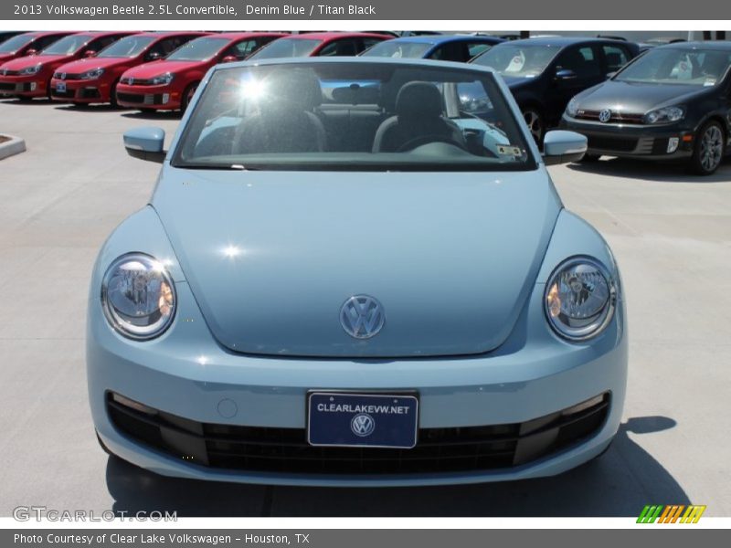 Denim Blue / Titan Black 2013 Volkswagen Beetle 2.5L Convertible