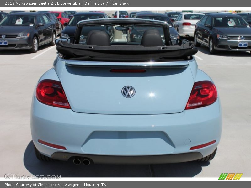 Denim Blue / Titan Black 2013 Volkswagen Beetle 2.5L Convertible