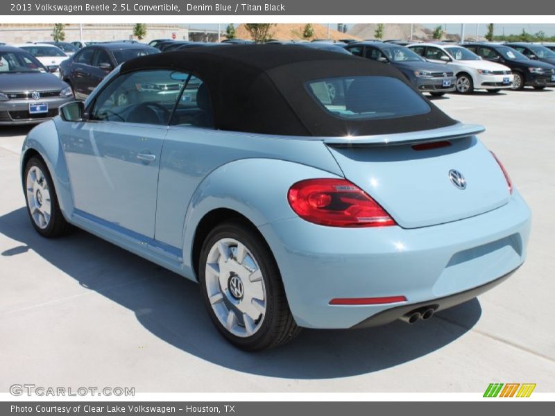 Denim Blue / Titan Black 2013 Volkswagen Beetle 2.5L Convertible