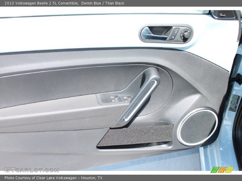 Denim Blue / Titan Black 2013 Volkswagen Beetle 2.5L Convertible