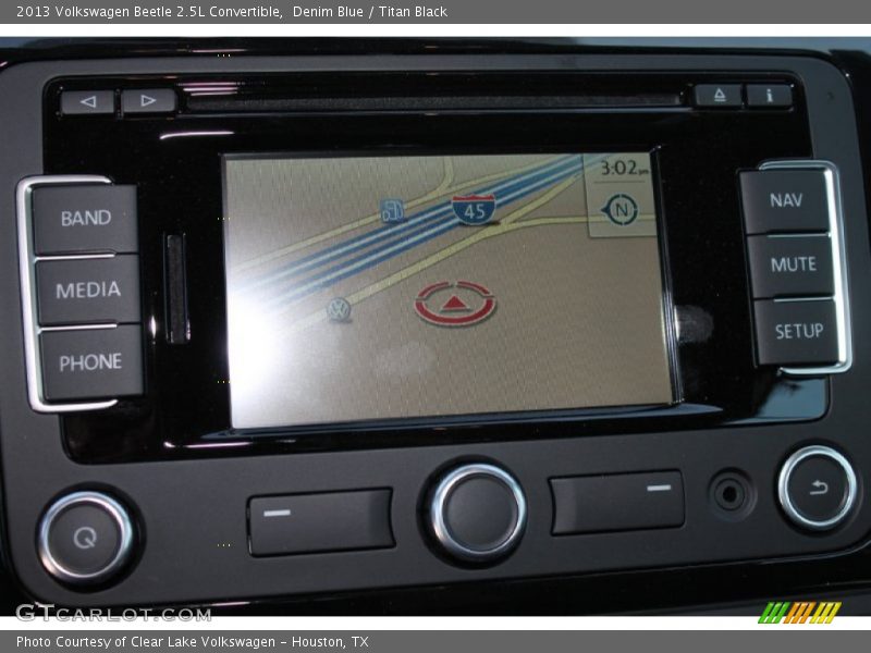 Denim Blue / Titan Black 2013 Volkswagen Beetle 2.5L Convertible