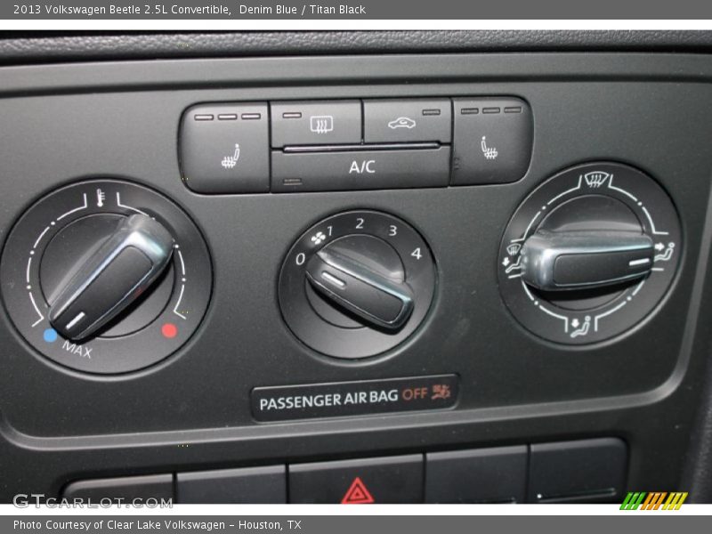 Denim Blue / Titan Black 2013 Volkswagen Beetle 2.5L Convertible