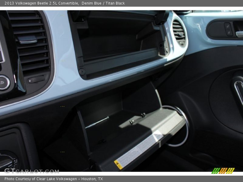 Denim Blue / Titan Black 2013 Volkswagen Beetle 2.5L Convertible
