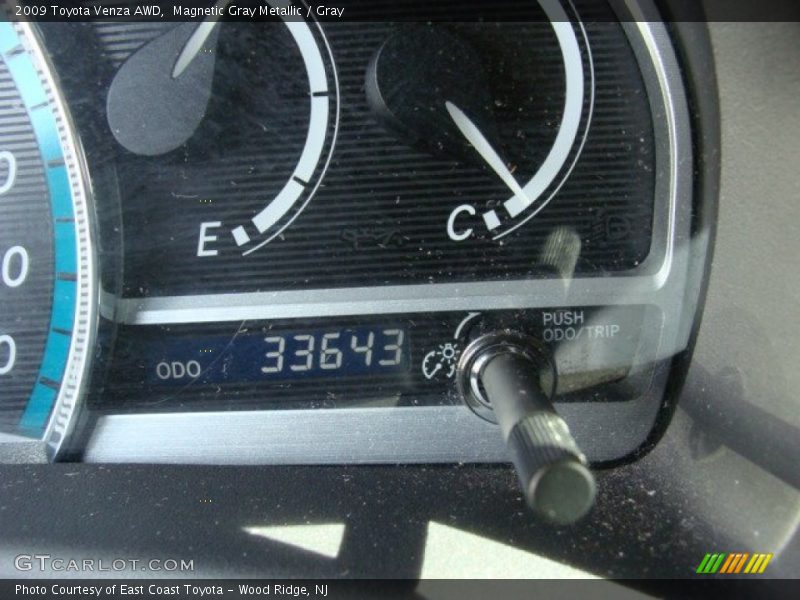 Magnetic Gray Metallic / Gray 2009 Toyota Venza AWD