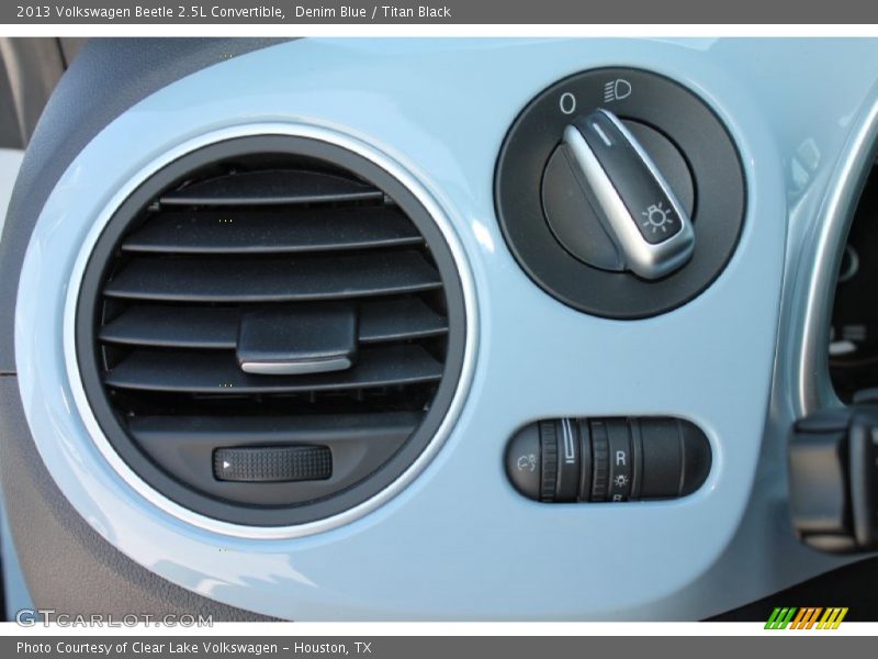 Denim Blue / Titan Black 2013 Volkswagen Beetle 2.5L Convertible