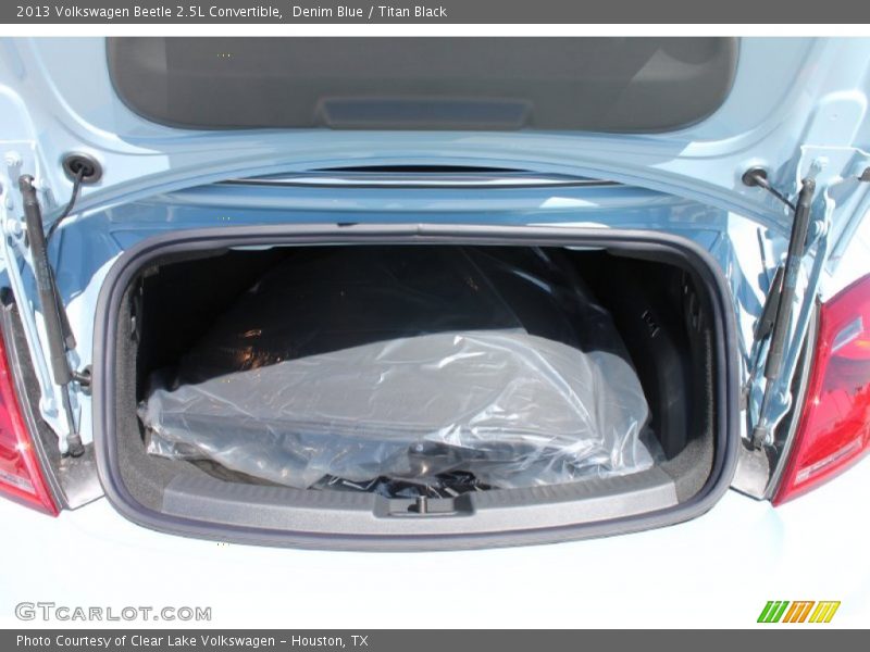 Denim Blue / Titan Black 2013 Volkswagen Beetle 2.5L Convertible