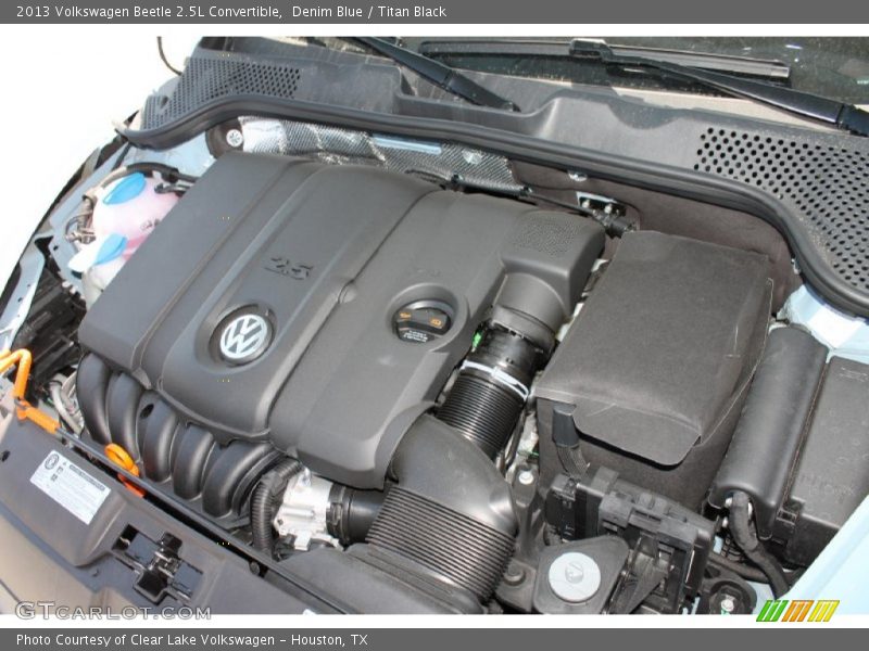  2013 Beetle 2.5L Convertible Engine - 2.5 Liter DOHC 20-Valve VVT 5 Cylinder