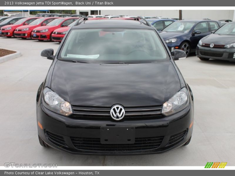 Black Uni / Titan Black 2013 Volkswagen Jetta TDI SportWagen