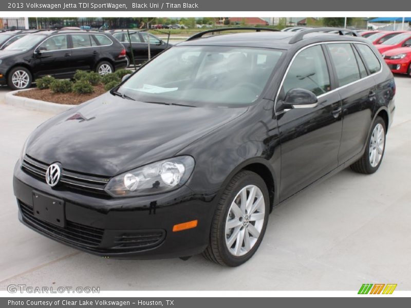Black Uni / Titan Black 2013 Volkswagen Jetta TDI SportWagen