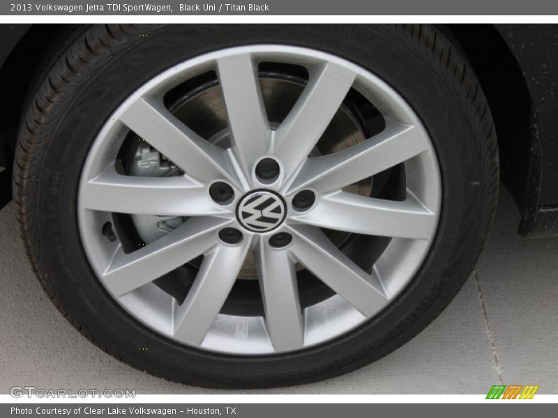 Black Uni / Titan Black 2013 Volkswagen Jetta TDI SportWagen