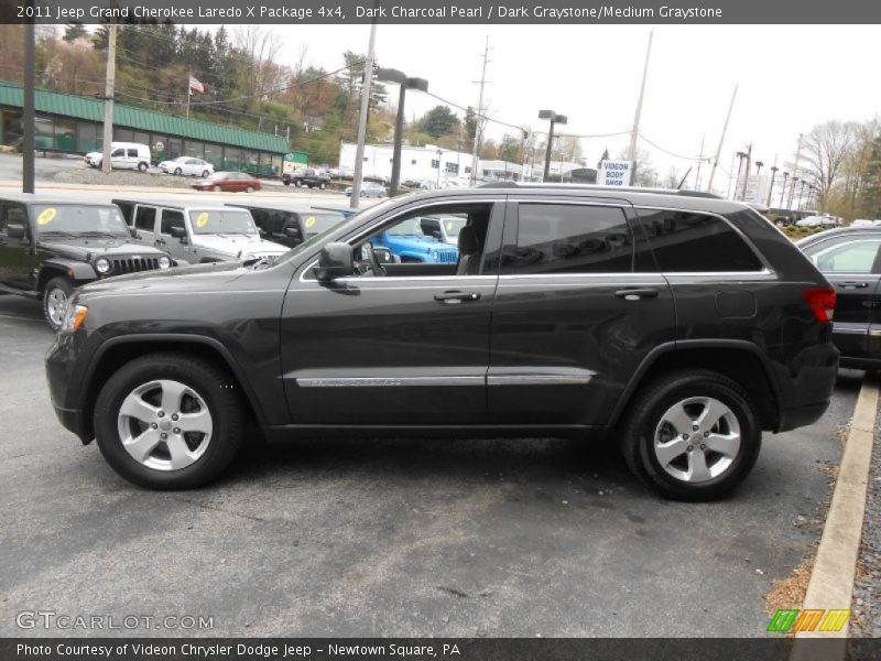 Dark Charcoal Pearl / Dark Graystone/Medium Graystone 2011 Jeep Grand Cherokee Laredo X Package 4x4