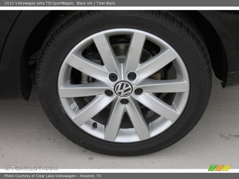 Black Uni / Titan Black 2013 Volkswagen Jetta TDI SportWagen