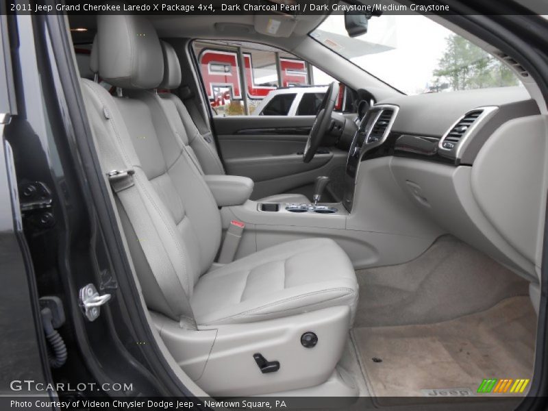 Dark Charcoal Pearl / Dark Graystone/Medium Graystone 2011 Jeep Grand Cherokee Laredo X Package 4x4