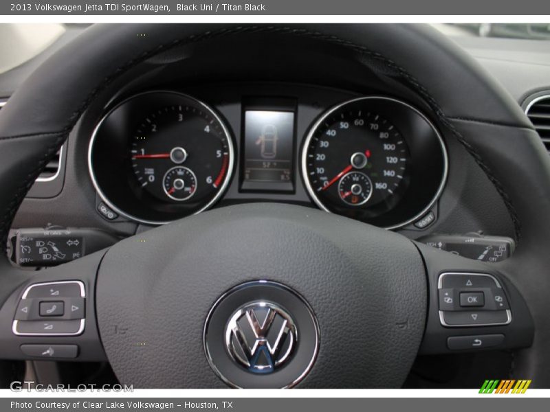 Black Uni / Titan Black 2013 Volkswagen Jetta TDI SportWagen