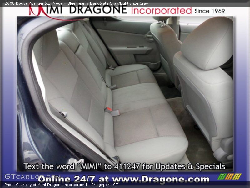 Modern Blue Pearl / Dark Slate Gray/Light Slate Gray 2008 Dodge Avenger SE