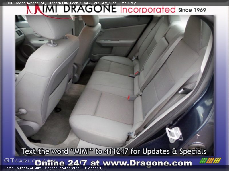Modern Blue Pearl / Dark Slate Gray/Light Slate Gray 2008 Dodge Avenger SE