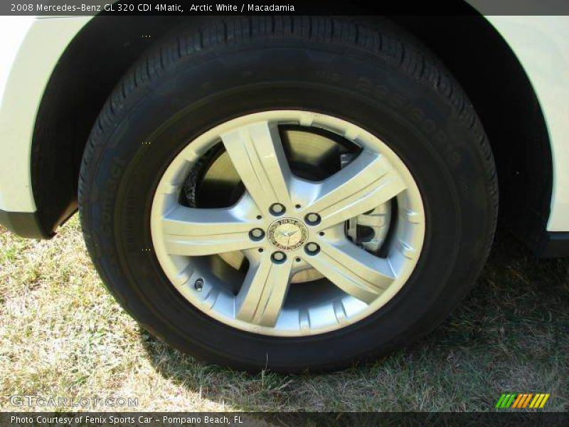 Arctic White / Macadamia 2008 Mercedes-Benz GL 320 CDI 4Matic