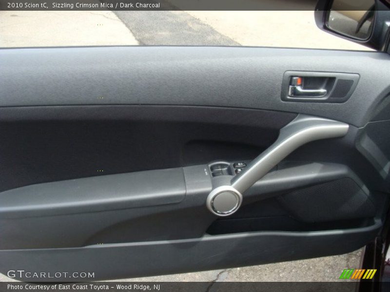 Sizzling Crimson Mica / Dark Charcoal 2010 Scion tC