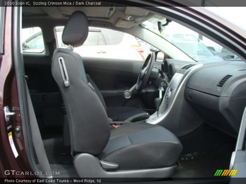 Sizzling Crimson Mica / Dark Charcoal 2010 Scion tC