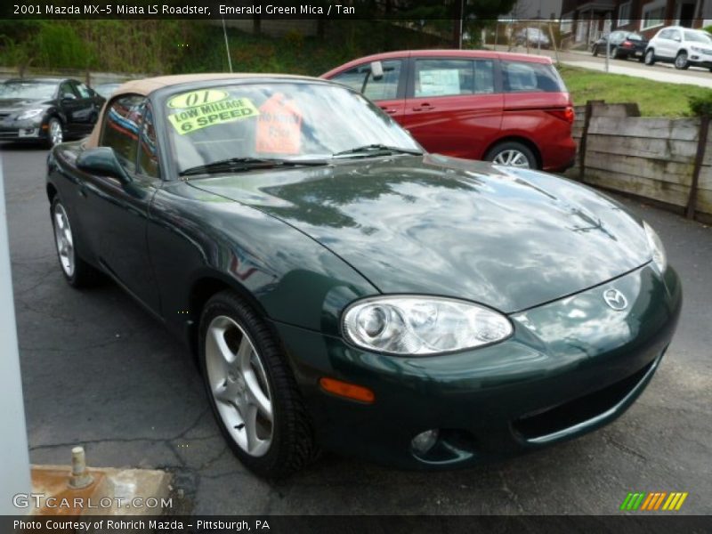 Front 3/4 View of 2001 MX-5 Miata LS Roadster