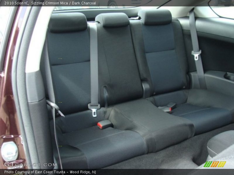 Sizzling Crimson Mica / Dark Charcoal 2010 Scion tC