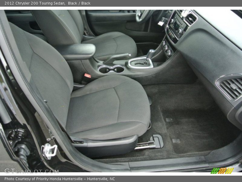 Black / Black 2012 Chrysler 200 Touring Sedan