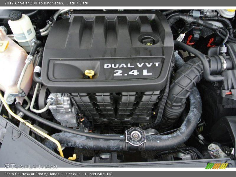 Black / Black 2012 Chrysler 200 Touring Sedan