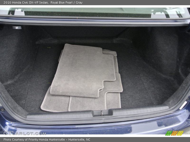 Royal Blue Pearl / Gray 2010 Honda Civic DX-VP Sedan