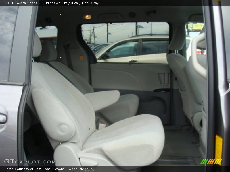 Predawn Gray Mica / Light Gray 2011 Toyota Sienna LE