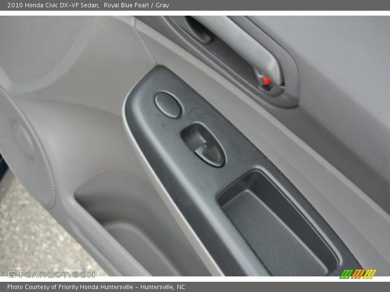 Royal Blue Pearl / Gray 2010 Honda Civic DX-VP Sedan