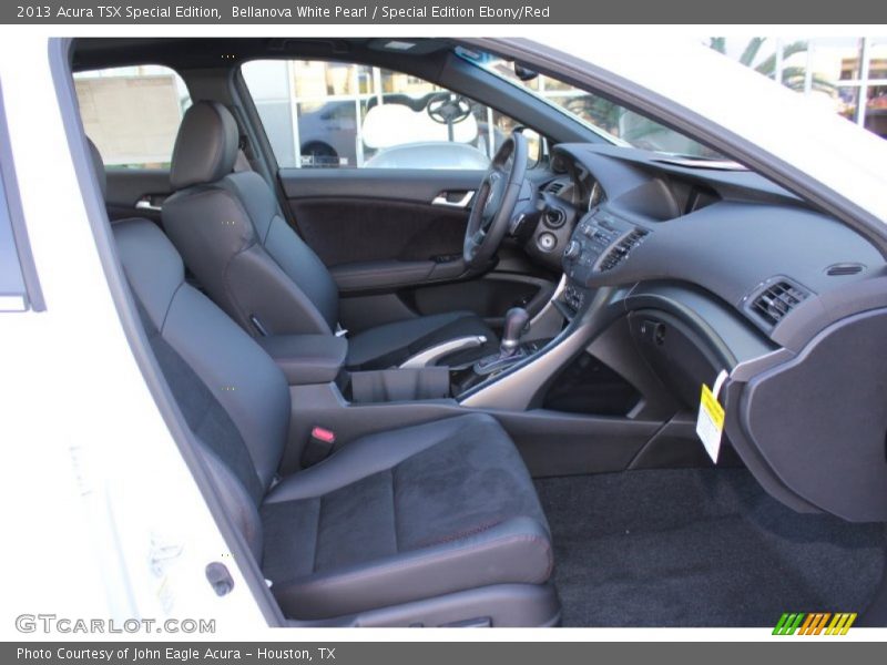 Bellanova White Pearl / Special Edition Ebony/Red 2013 Acura TSX Special Edition