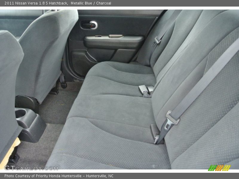 Metallic Blue / Charcoal 2011 Nissan Versa 1.8 S Hatchback